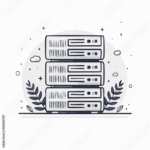 black and white computer