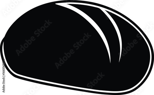 Bread icon vector design template in white background