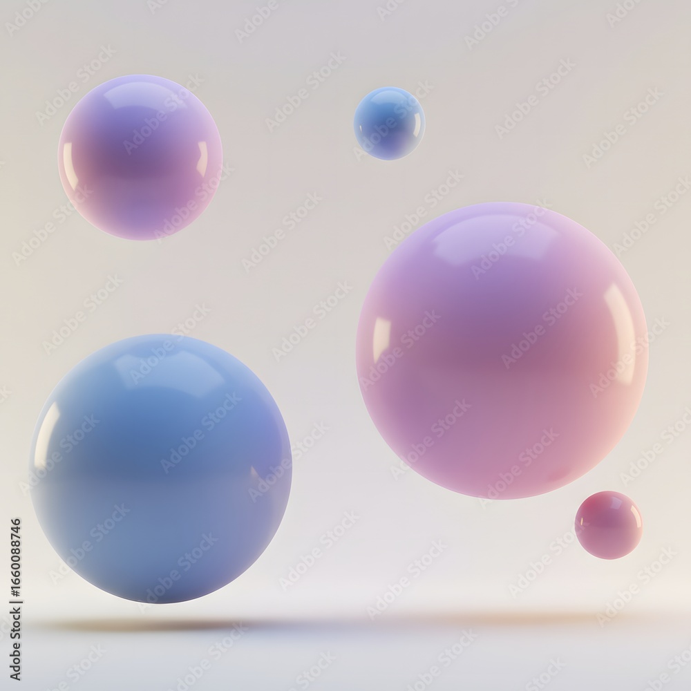 Fototapeta premium soap bubbles vector illustration