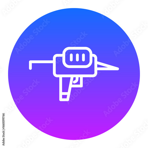 Caulking Gun Vector Icons