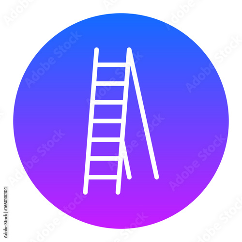 Stepladder Vector Icons