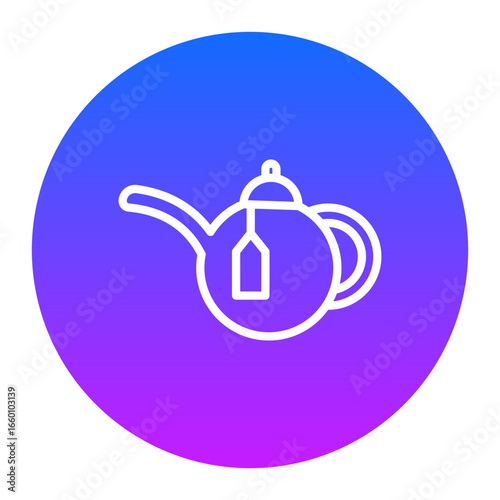 Tea Pot Vector Icons
