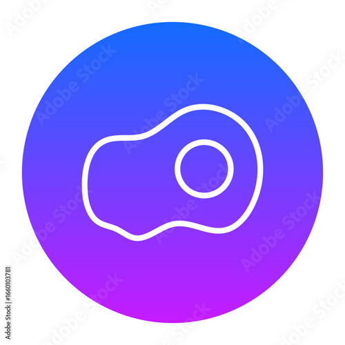 Fried Egg Vector Icons