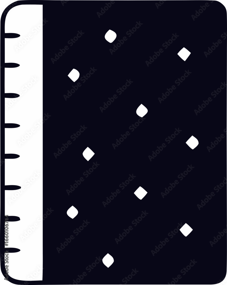 Fototapeta premium Dark Diamond Dot Pattern