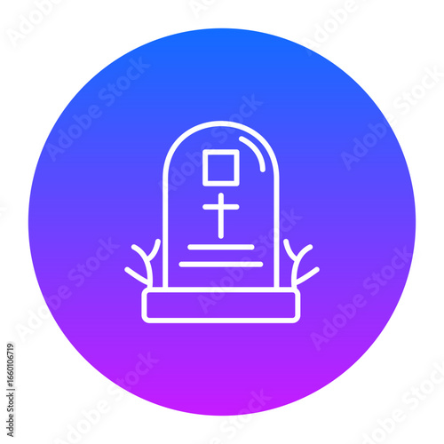 Tombstone Vector Icons
