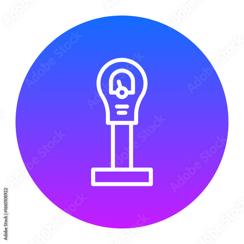 Parking Meter Vector Icons