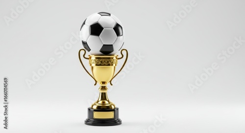 Soccer Ball Trophy Design
