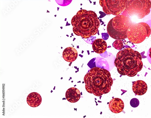 Wallpaper Mural rose petals background Torontodigital.ca