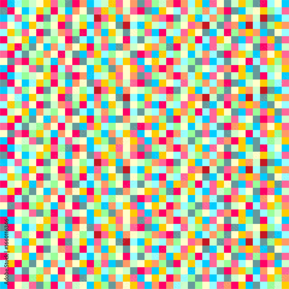 Fototapeta premium Wallpaper print abstract pattern background with squares geometrical art decor design