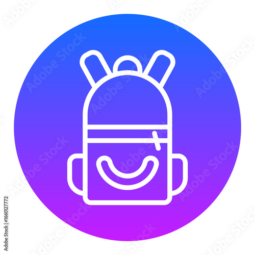 Backpack Vector Icons