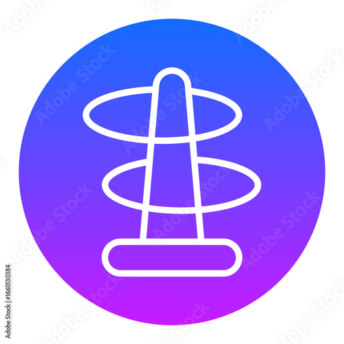 Ring Toss Vector Icons