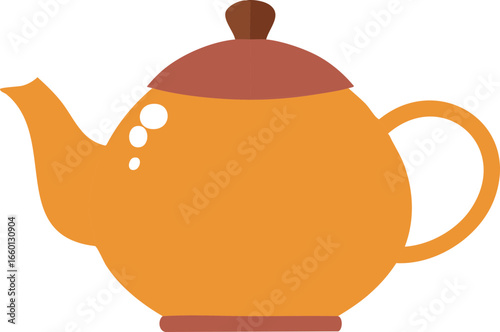 Teapot Icon – Kitchen, Tea, Drink, Hot Beverage Symbol