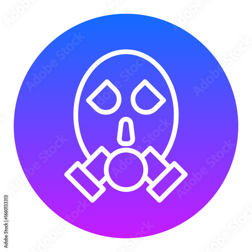 Fireman Mask Vector Icons