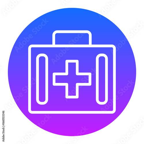 First Aid Kit Vector Icons