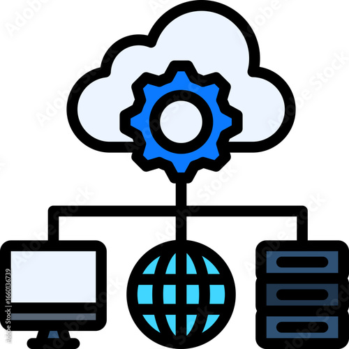 It Infrastructure Icon