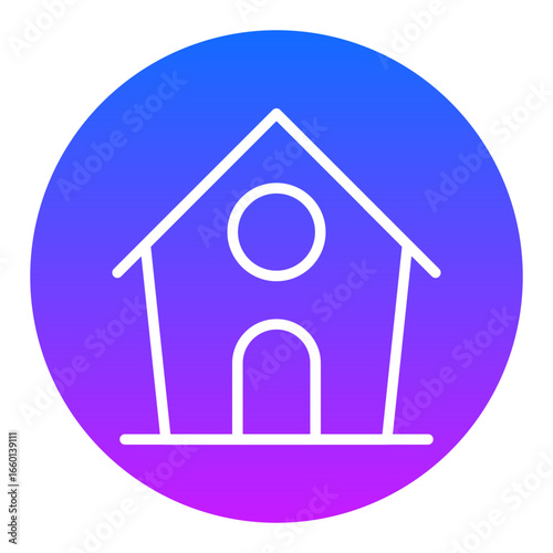 Pet House Vector Icons
