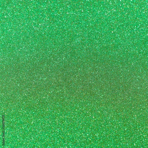 Green glitter bokeh circle glow blurred and blur abstract. Glittering shimmer bright luxury