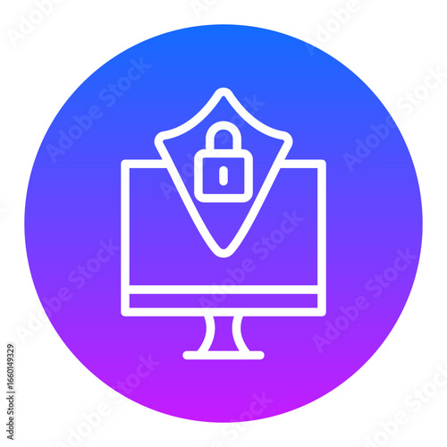 Computer Security Vector Icons