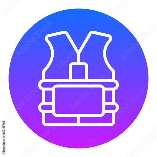 Life Vest Vector Icons