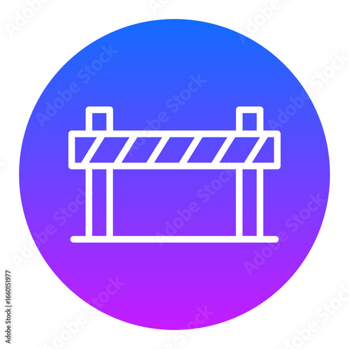 Road Block Vector Icons