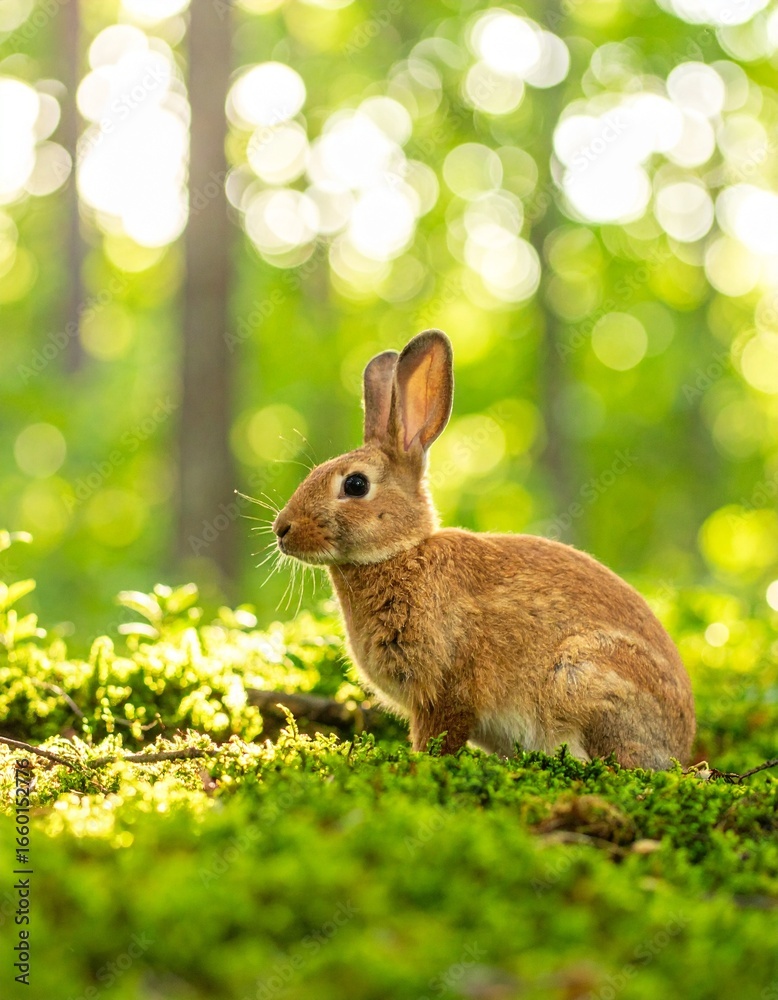 Fototapeta premium 野ウサギ