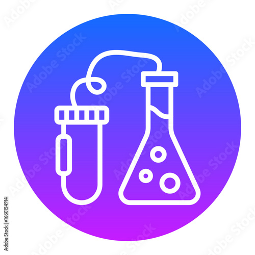 Chemical Experiment Vector Icons