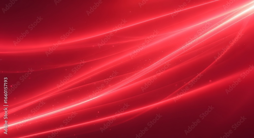 Fototapeta premium Neon crimson glowing abstract gradient wallpaper with cinematic depth and soft lighting, modern minimal composition for immersive digital visual experience