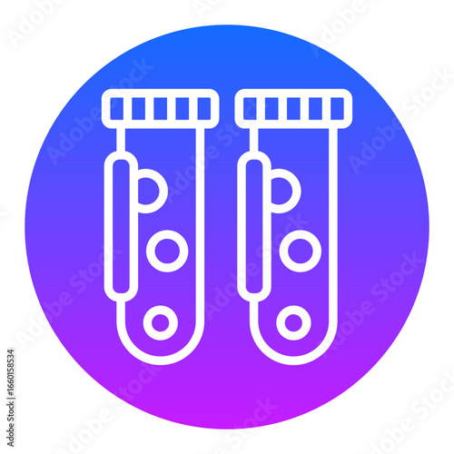 Test Tube Vector Icons