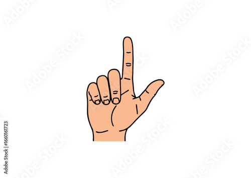 icon of beckoning hand, come here gesture