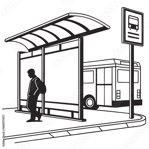 man in the subway