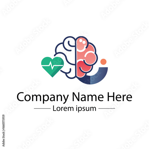 Minimalist Mental Health Logo Design