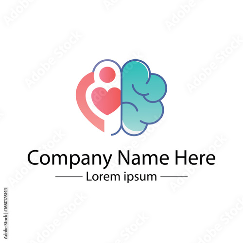 Minimalist Mental Health Logo Design