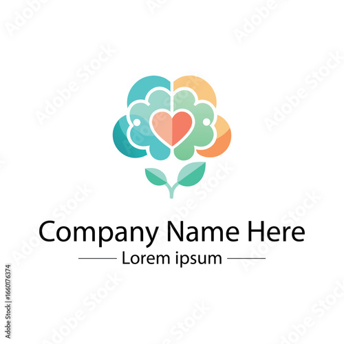 Minimalist Mental Health Logo Design