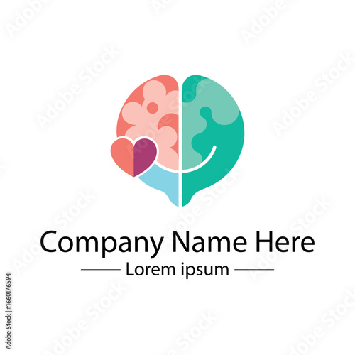 Minimalist Mental Health Logo Design