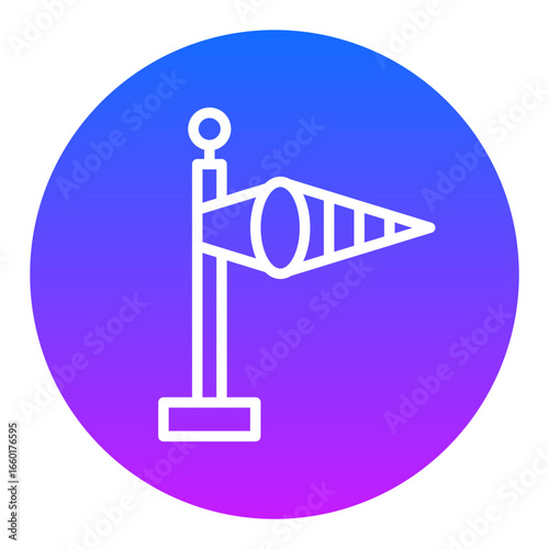 Windsock Vector Icons