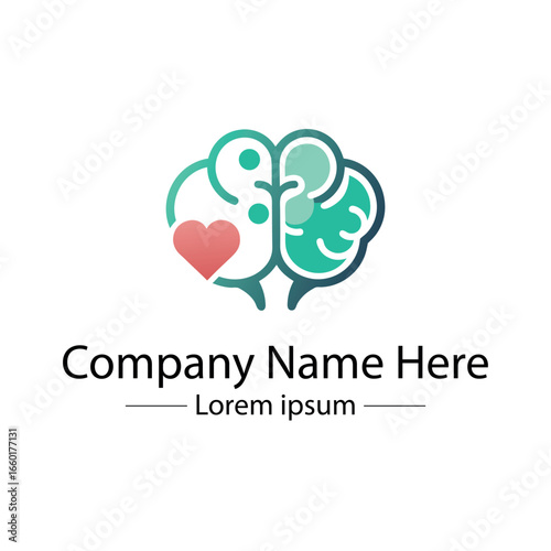 Minimalist Mental Health Logo Design