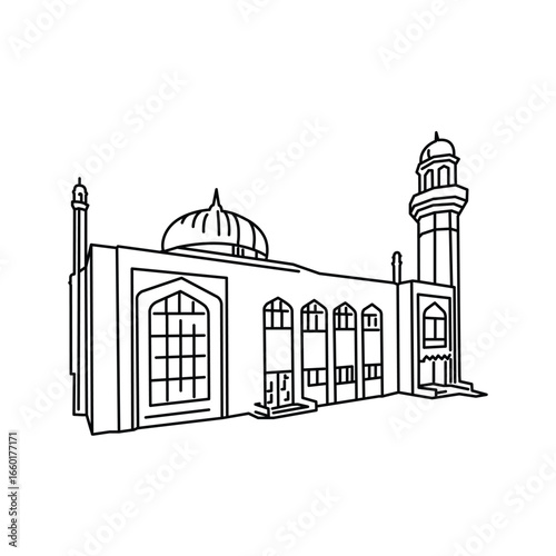 Mosque icon design template