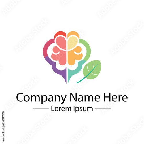 Minimalist Mental Health Logo Design
