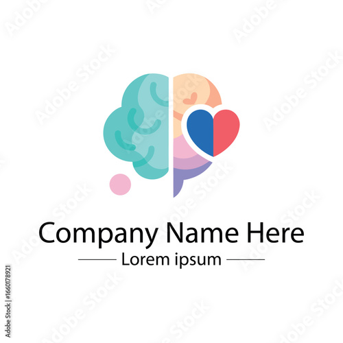 Minimalist Mental Health Logo Design