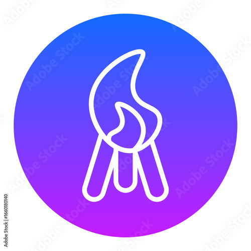 Bonfire Vector Icons