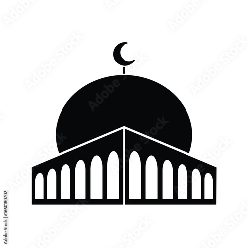 Mosque icon design template