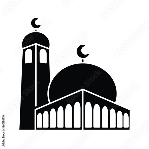 Mosque icon design template