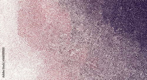 Elegant gradient halftone pattern transitioning from light to deep shades of purple