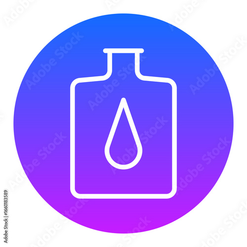 Water Canteen Vector Icons