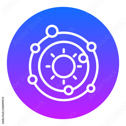 Solar System Vector Icons