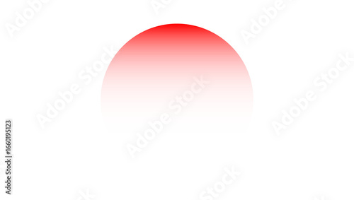 Mystical Red Sun Emerging from Darkness – Futuristic Abstract Horizon Background