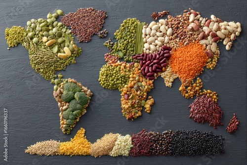 world food day grain map