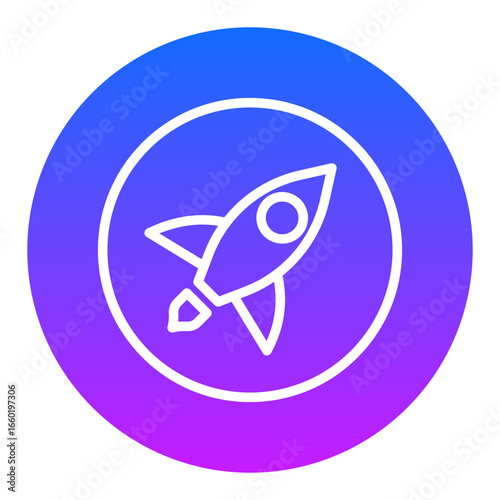Space Booster Vector Icons