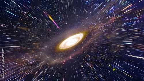 spacein the night sky
