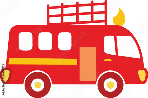 vector illustration of a bus